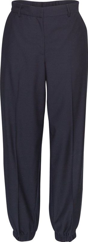 Donkerblauwe krijtstreep pantalon Maelynn - MSCH Copenhagen