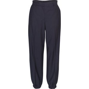 Donkerblauwe krijtstreep pantalon Maelynn - MSCH Copenhagen
