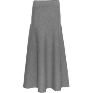 MSCH Copenhagen - Ginette East - A-lijnrok - Grijs - Wolmix