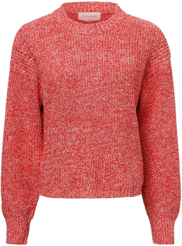 Moss Copenhagen - Wille - Gebreide Trui - Bicolor - Ronde Hals