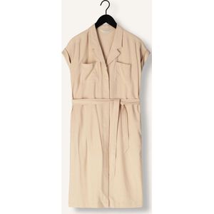 MSCH Copenhagen - Mschimila Selia SS Dress - Jurk - Beige