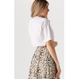 MSCH Copenhagen Mschmoa Melea Tee Tops & T-shirts Dames - Shirt - Wit - Maat XS/S