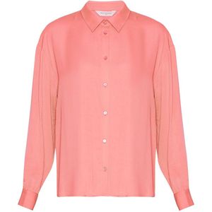 Moss Copenhagen Blouse - Sugar Coral - Lange Mouwen