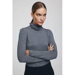 MSCH Copenhagen Mschbetrina R Ls Top Truien vesten Dames - Sweater - Hoodie - Vest- Antraciet