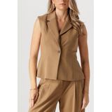 MSCH Copenhagen - Krissy Henrika - Gilet - Beige - 50% Gerecycled Polyester