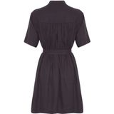 MSCH COPENHAGEN - Pennie Ginia - Jurk - Groen - Linnen/Viscose - Knielang