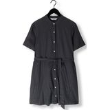 MSCH COPENHAGEN - Pennie Ginia - Jurk - Groen - Linnen/Viscose - Knielang