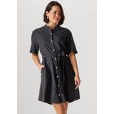 MSCH COPENHAGEN - Pennie Ginia - Jurk - Groen - Linnen/Viscose - Knielang