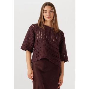 MSCH Copenhagen - Mschfairyn 2 4 - Pullover - Bordeaux - Zachte Stof