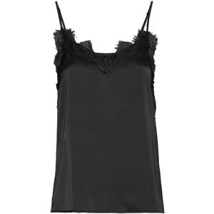 Singlet - Zwart - 60% Recycled Polyester & 40% Viscose