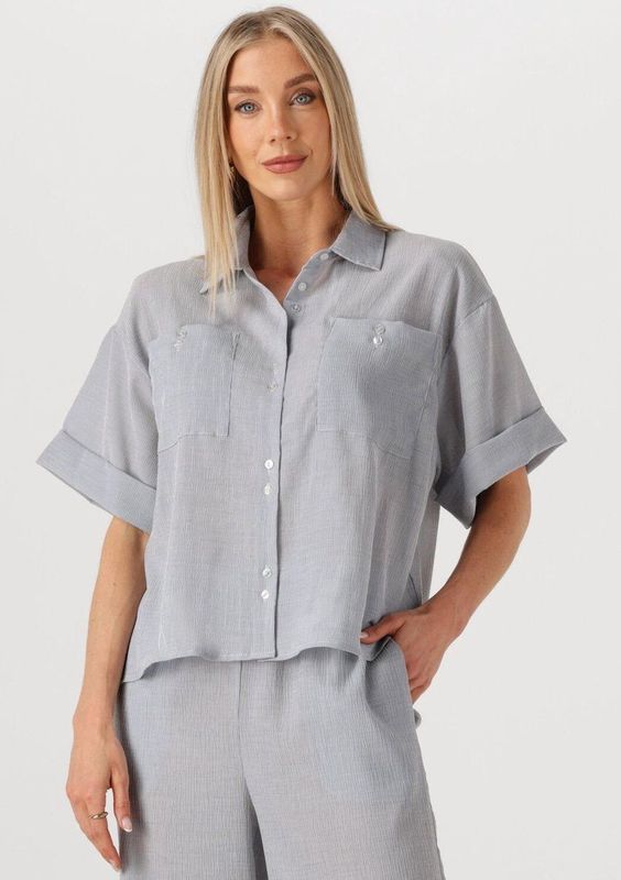 MSCH Copenhagen - Mschkinley 2 4 Shirt Stp - Blouse - Grijs