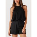 MSCH - Belle SL Top - Blousetop - Zwart - TENCEL™ Modalvezels