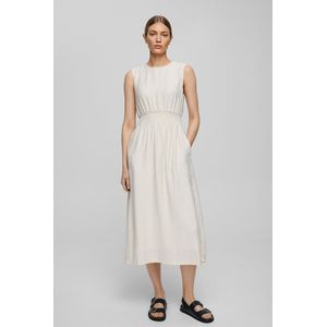 Moss Copenhagen Jurk - Ecru en Beige Melange - Mschdisa SL Dress