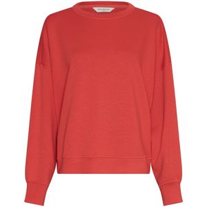 Sweatshirt - Dalvina - Effen - Lange Mouw - Losse Pasvorm