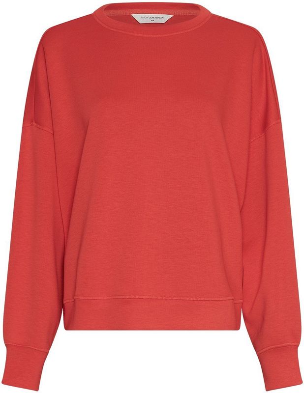 Sweatshirt - Dalvina - Effen - Lange Mouw - Losse Pasvorm