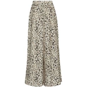 Moss Copenhagen - Dames - Midi Rok - Beige - Viscose