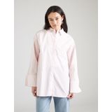 MSCH COPENHAGEN Blouse 'MSCHErina Zenika'  rosa / wit