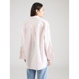 MSCH COPENHAGEN Blouse 'MSCHErina Zenika'  rosa / wit