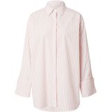 MSCH COPENHAGEN Blouse 'MSCHErina Zenika'  rosa / wit