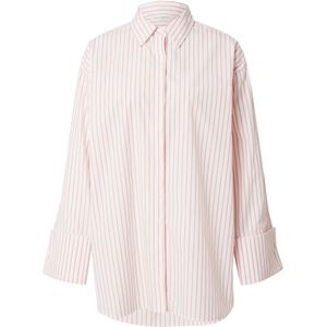 MSCH COPENHAGEN Blouse 'MSCHErina Zenika'  rosa / wit