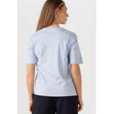 MSCH Copenhagen Mschmelea Icon Tee Tops & T-shirts Dames - Shirt - Lichtblauw - Maat XS/S