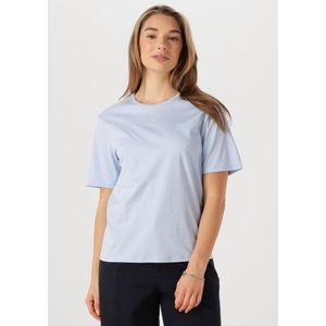 MSCH Copenhagen Mschmelea Icon Tee Tops & T-shirts Dames - Shirt - Lichtblauw - Maat XS/S