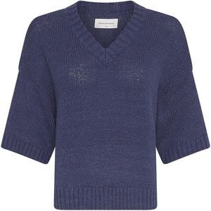 MSCH Copenhagen Mschhannalie 2 4 V Pullover - Dames - Donkerblauw - Hoodie