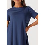 MSCH Copenhagen - Mscholga Organic Ss Dress - Jurk - Blauw
