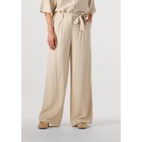MSCH COPENHAGEN - AMABELLA HW PANTS - Pantalon - Zandkleurig - Lichte Stof