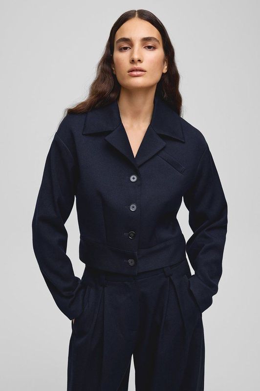 MSCH Copenhagen - Blazer Mynthe Elina - Navy - Dames Tussenjas