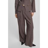 MSCH Copenhagen - Pantalon 19230 ROSINA - Donker Bruin