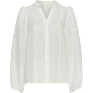 Moss Copenhagen - Amrita Shirt - Overhemd - Wit - Dames