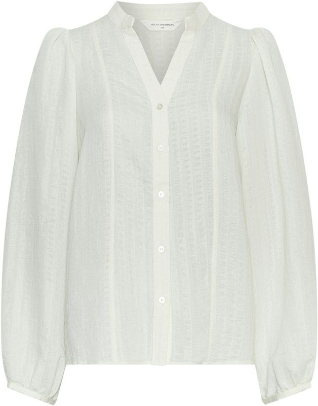 Moss Copenhagen - Amrita Shirt - Overhemd - Wit - Dames