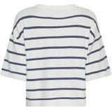 Moss Copenhagen - Geanine Rachelle - Gebreide Trui - Gestreept - Korte Mouwen
