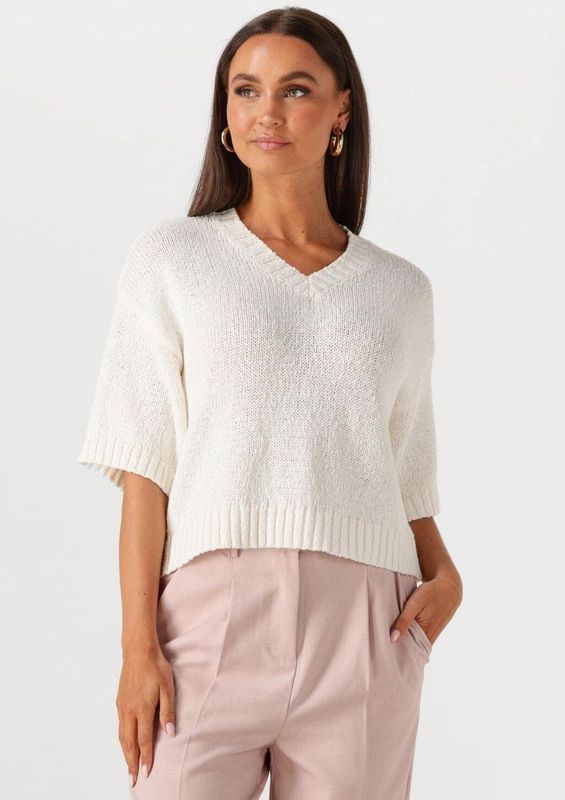 MSCH Copenhagen - Mschhannalie 2 4 V Pullover - Hoodie - Wit - Dames