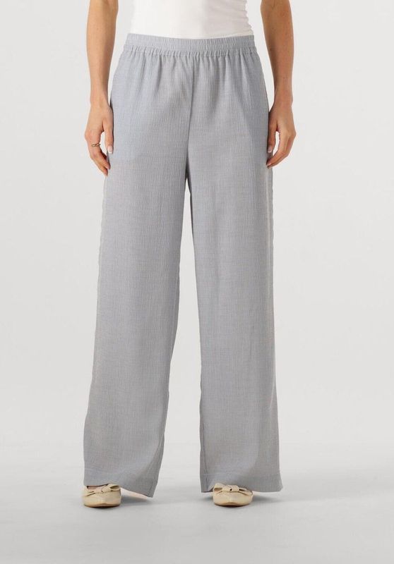 Msch Copenhagen - HW Pants - Pantalons - Grijs - Hoge Taille - Comfortabele Pasvorm