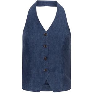 Moss Copenhagen - 19056 - MSCHNaira Claritta Halterneck Waistcoat