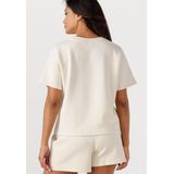 MSCH Copenhagen - Mschharissa Ima Q Ss - T-shirt - Ecru