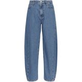 Moss Copenhagen - 19515 Kobane Lis - Jeans - Mid Blue Wash - Barrel-fit