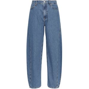 Moss Copenhagen - 19515 Kobane Lis - Jeans - Mid Blue Wash - Barrel-fit