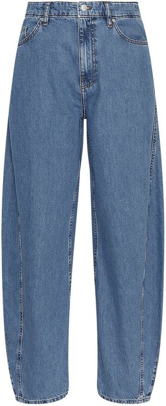 Moss Copenhagen - 19515 Kobane Lis - Jeans - Mid Blue Wash - Barrel-fit