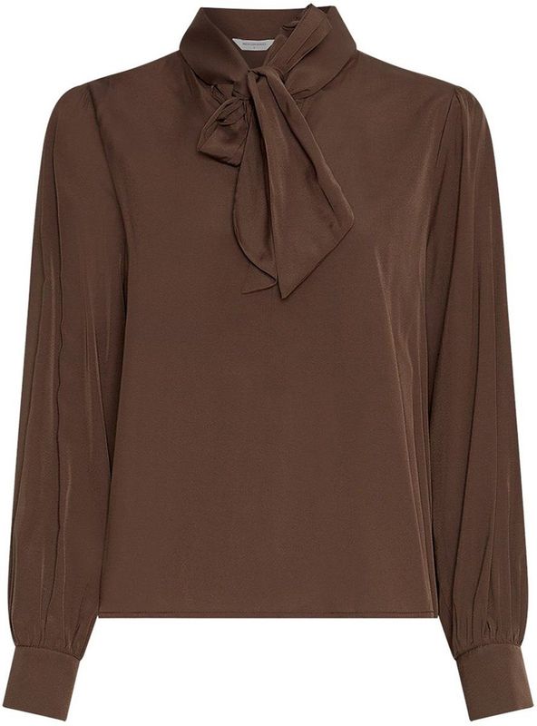 MSCH Copenhagen - Blouse Juliana Tie - Bruin - Dames