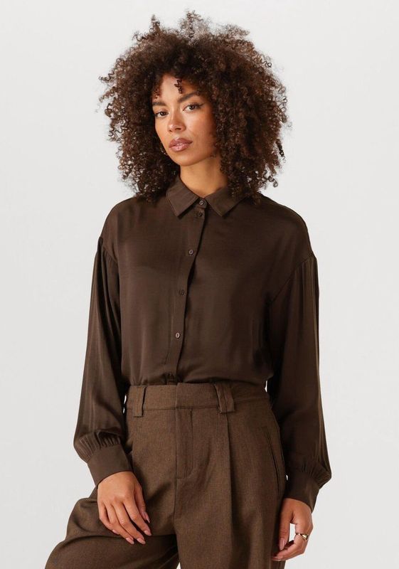 MSCH Copenhagen - Mschsandeline Maluca Shirt - Bruin - Blouse