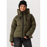 MSCH COPENHAGEN - Pavinaria - Winterjas - Olijfgroen - Gewatteerd