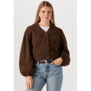 Moss Copenhagen - Mschzafina - Cardigan - Bruin - Biologisch Katoen