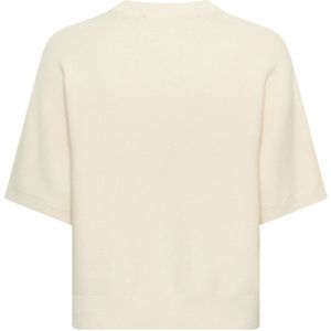 Moss Copenhagen - Mschthamira 2/4 Pullover - Beige - Gebreide Trui
