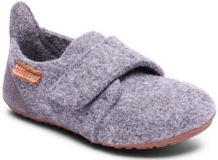 Bisgaard Kids Casual Wool Pantoffels (Kinderen |grijs)