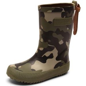 Bisgaard Unisex Rubberlaarzen voor kinderen, meerkleurig 176 camouflage 176, 25 EU