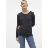 Vmcare - Gebreide Pullover - Groen - O-hals - Lange Mouwen - Regular Fit