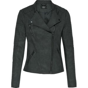 Only - Ava - Damesjas - Imitatieleer - Zwart